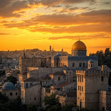 jerusalem sunset