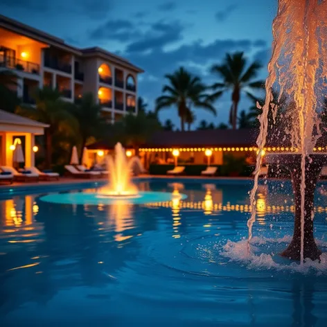 pool fountain