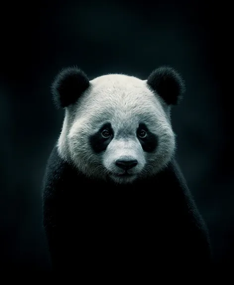 shady looking panda