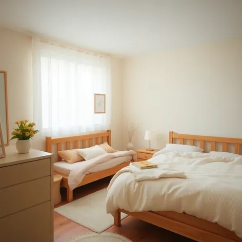 bedroom with drawers