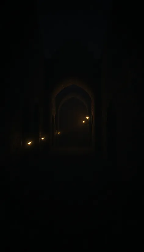 dark passageway