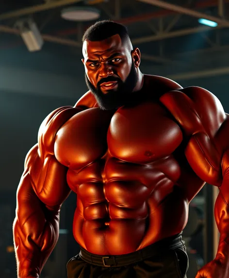 big black muscle guy