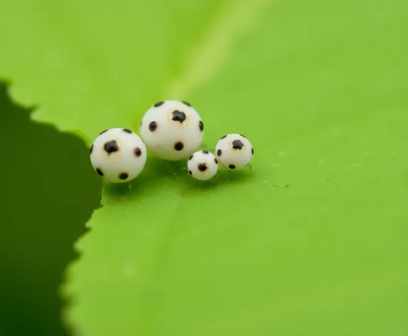 lady bug eggs