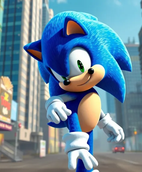 sonic the hedgehog realistic