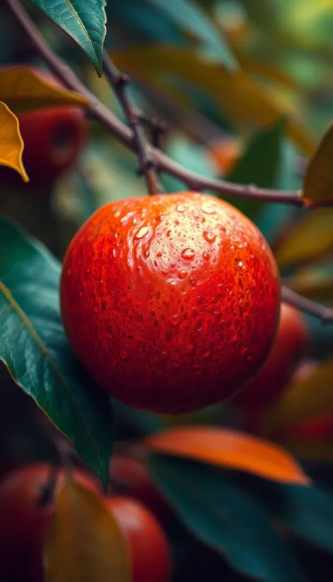 fruit and brown skin