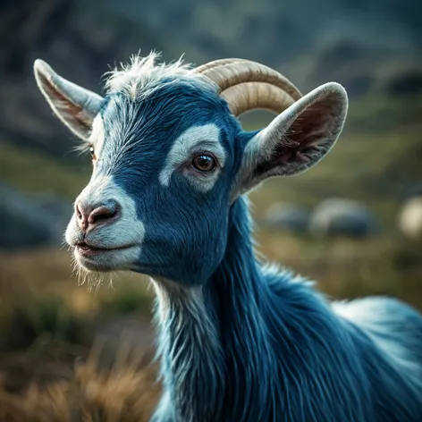 blue goat