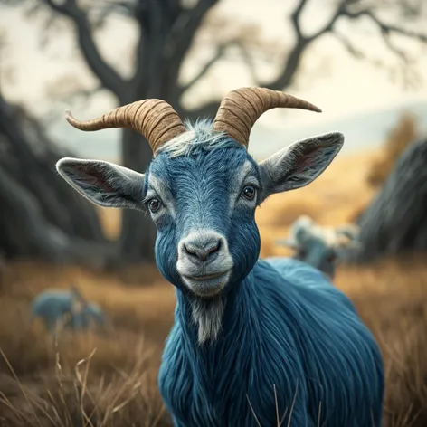 blue goat