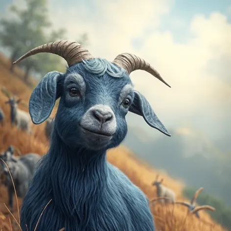 blue goat