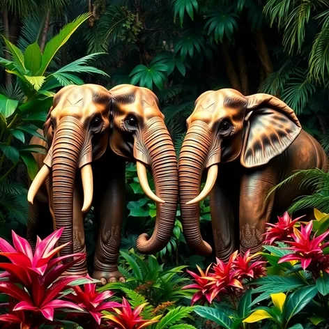 elephant statues