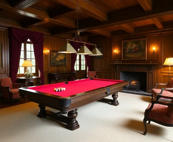 colonial williamsburg pool table