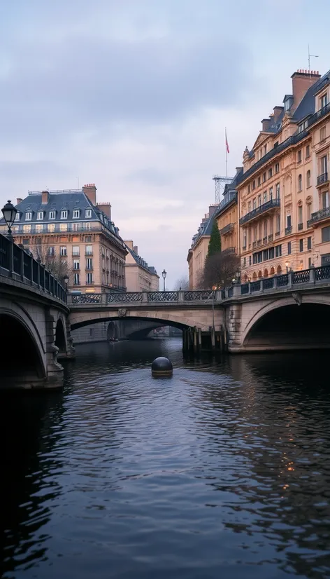 paris bridges canal photos