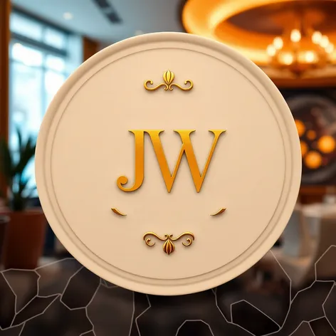 jw logo plate