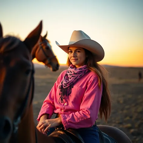 pink cowgirl