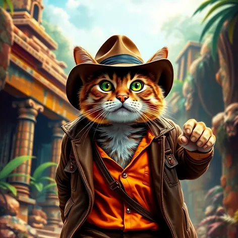 cat indiana jones