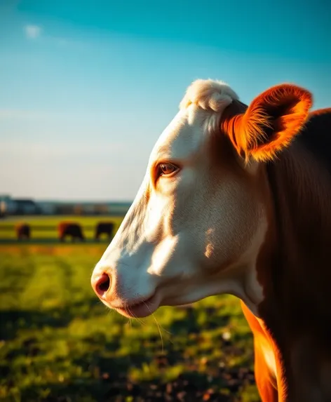 cow side profile