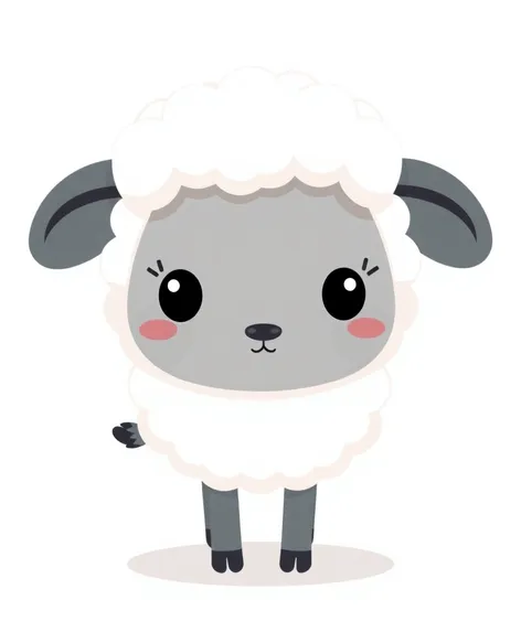 sheep coloring page