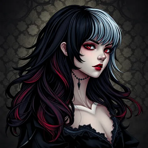 vampire hairstyles female