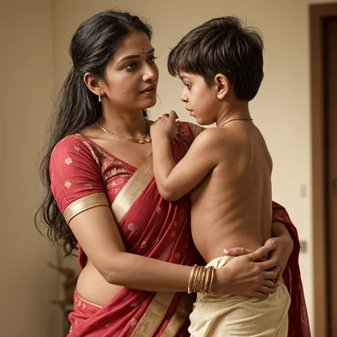 Indian mom seduces son