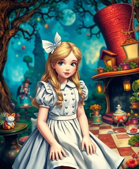 realistic alice in wonderland