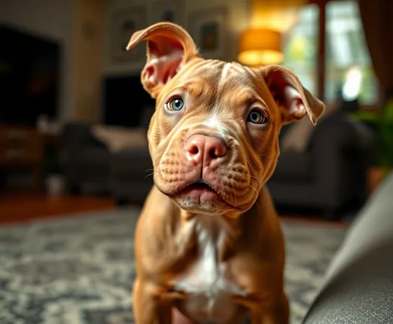 red nose pitbull puppy