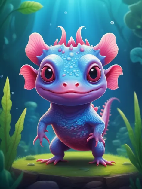 axolotl cartoon