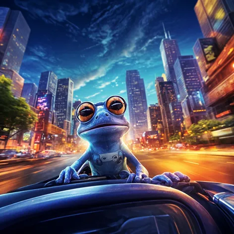 crazy frog he drives