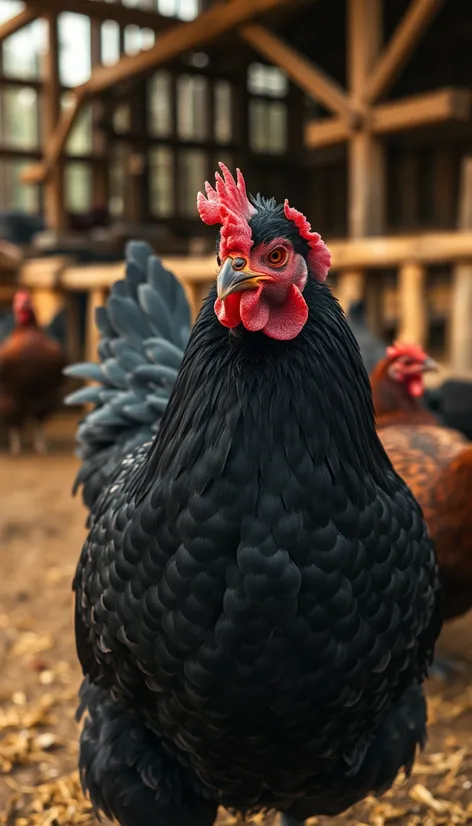 black jersey giant chicken