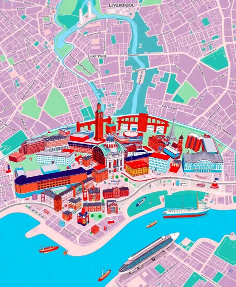 liverpool city map