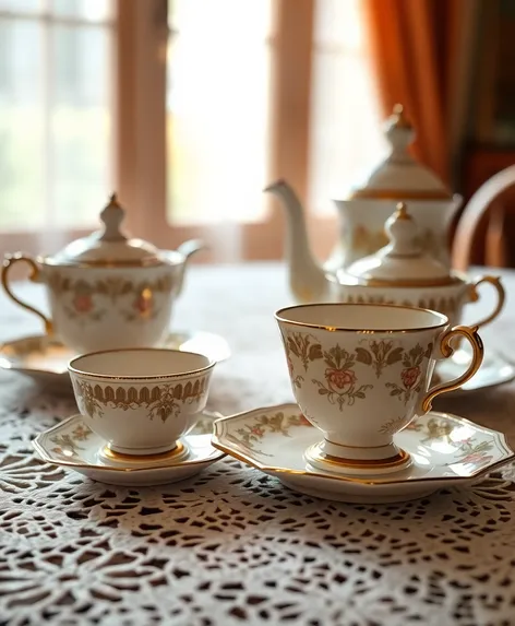 vintage tea set