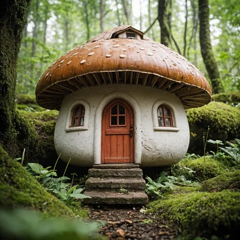 mushroom house