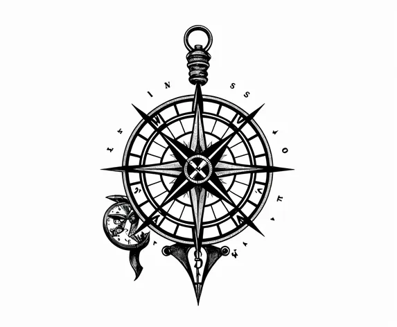 compass tattoo