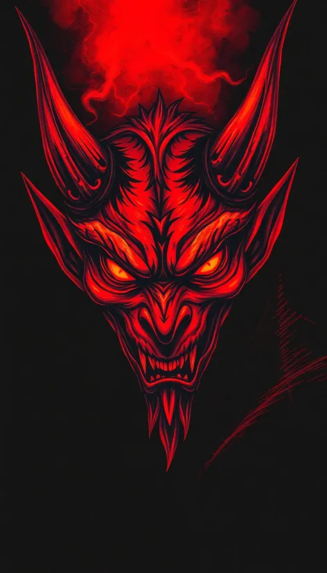 demon drawing