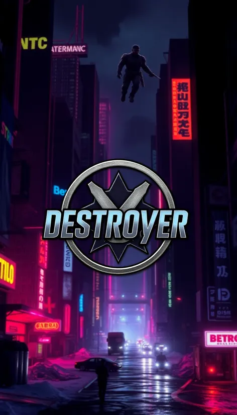 destroyer logo design