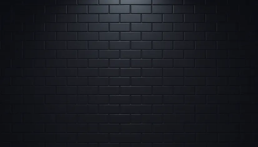 black subway tile