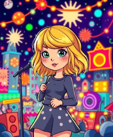 taylor swift cartoon images