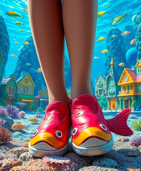 fish shoes Image Free AI Generator Makepix