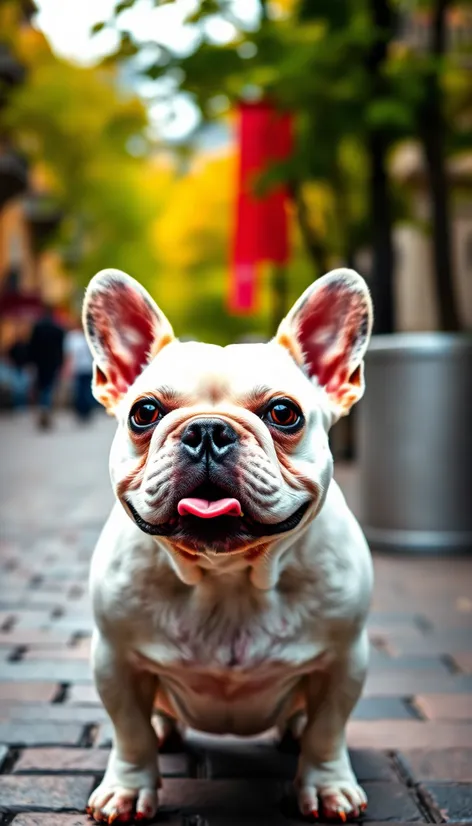 white french bulldog