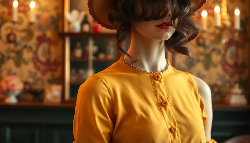 mustard dress