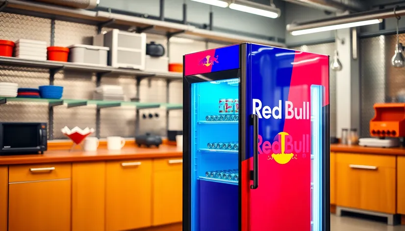 redbull fridge