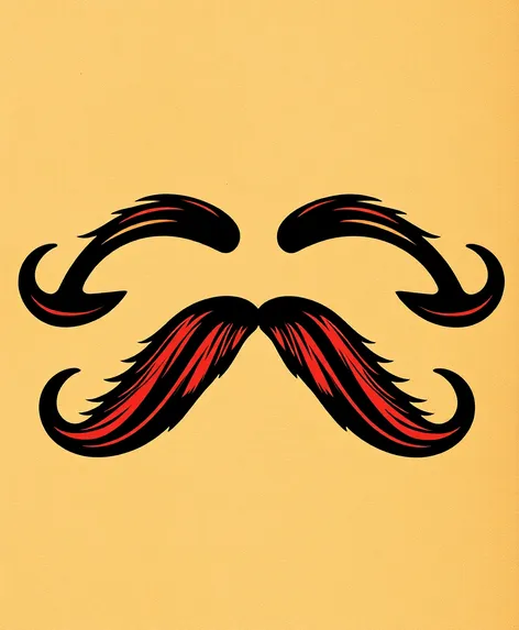 mustache clip art