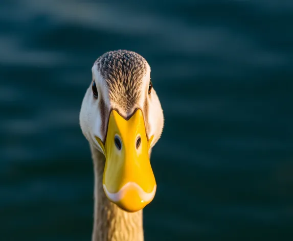 face of duck