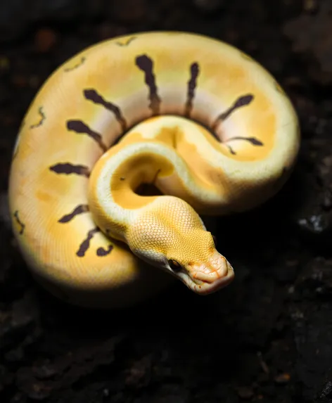 albino ball python