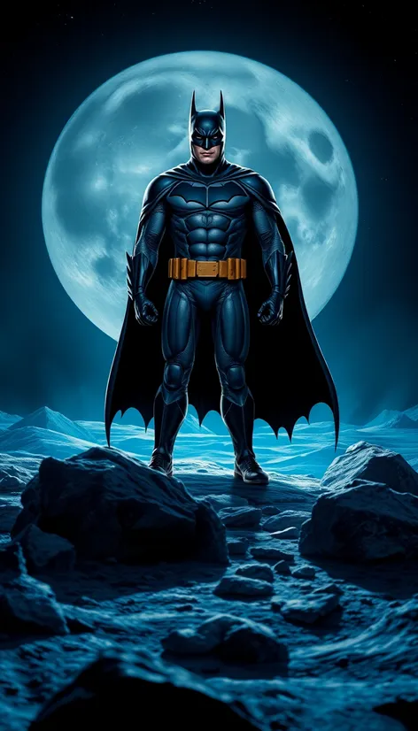 batman on the moon