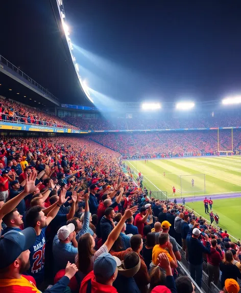 football stadium crowd vertical