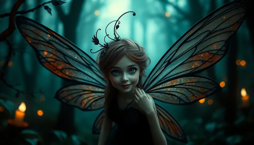 gothic fairy drawings