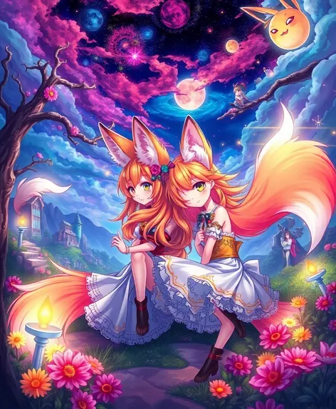 anime fox girls