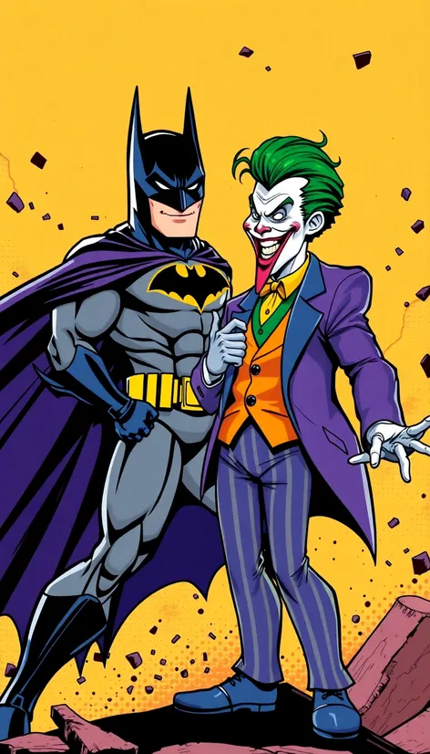 batman joker cartoon