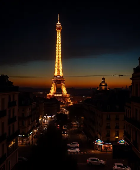 paris at night