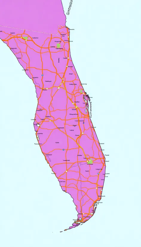 florida state road map