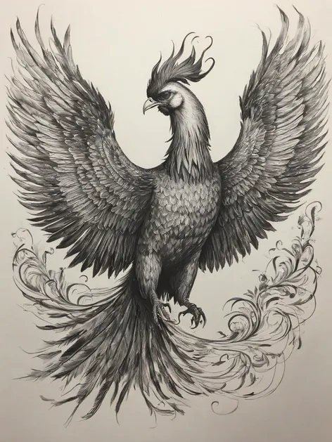 phoenix drawing